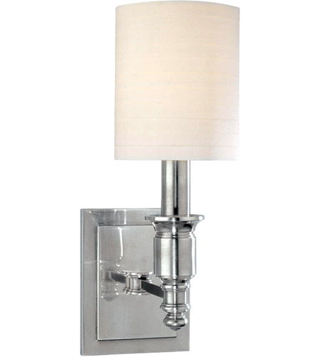 Hudson Valley 7501-PN Whitney 1 Light 5 inch Polished Nickel Wall Sconce Wall Light photo