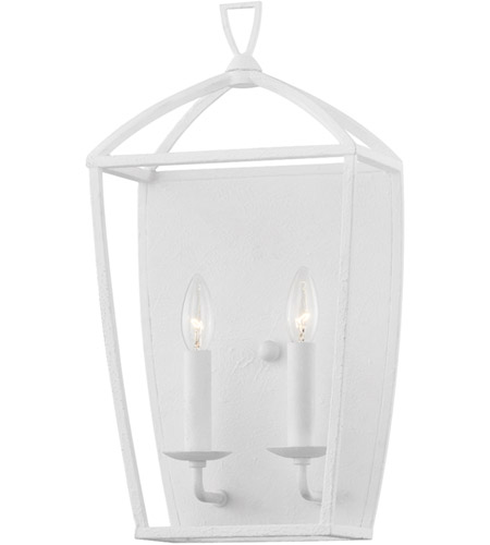 Hudson Valley 02 Wp Bryant 2 Light 10 Inch White Plaster Wall Sconce Wall Light