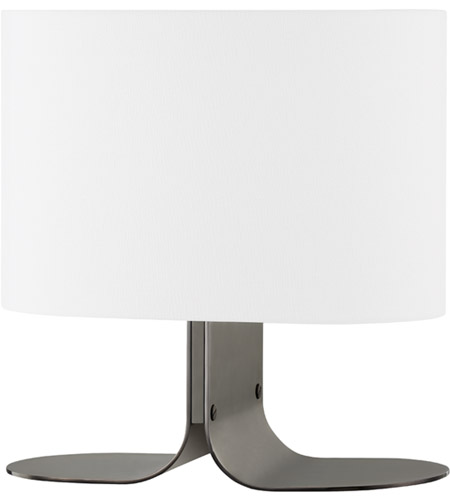 Hudson Valley L1625-BLNK Wright 15 inch 60.00 watt Black Nickel Table Lamp Portable Light