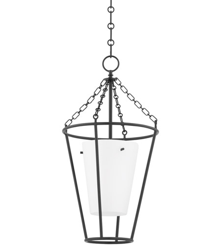 Hudson Valley MDS210-AI Worchester 1 Light 13 inch Aged Iron Chandelier Ceiling Light, Small