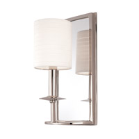 Hudson Valley Lighting Winthrop 1 Light Wall Sconce in Polished Nickel 081-PN photo thumbnail