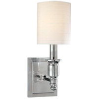 Hudson Valley 7501-PN Whitney 1 Light 5 inch Polished Nickel Wall Sconce Wall Light photo thumbnail