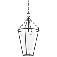 Hudson Valley MDS210-AI Worchester 1 Light 13 inch Aged Iron Chandelier Ceiling Light, Small thumb