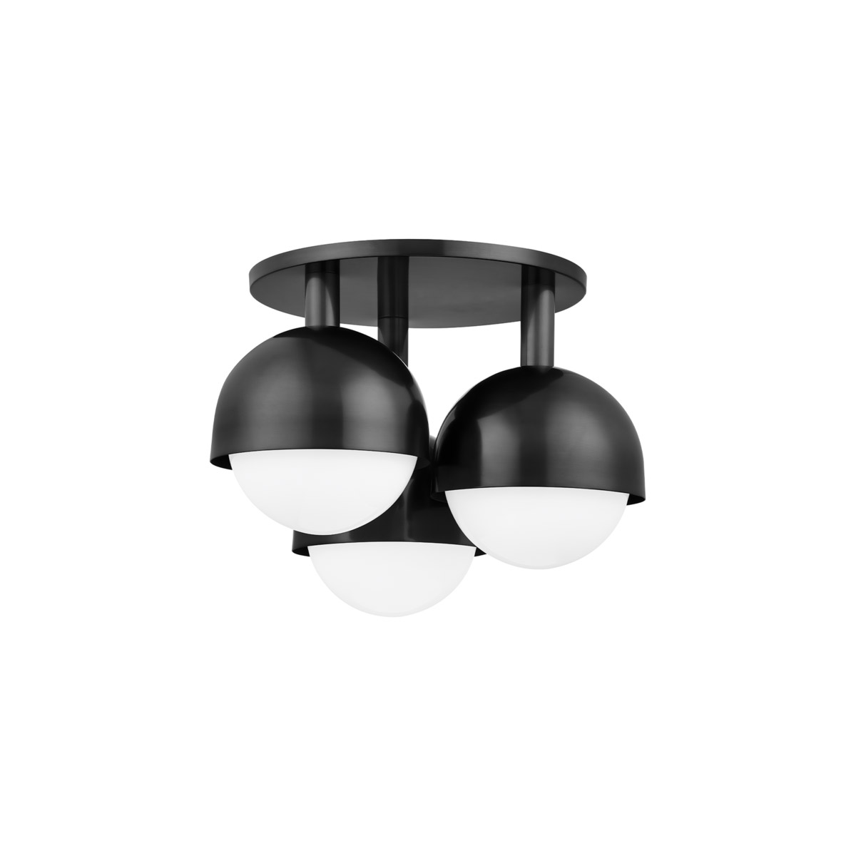 Hudson Valley 1203-OB Foster 3 Light 18.75 inch Old Bronze Semi Flush Ceiling Light