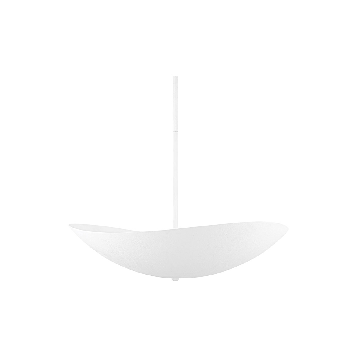 Hudson Valley 1436-WP Fabius LED 36 inch White Plaster Pendant Ceiling Light, Large