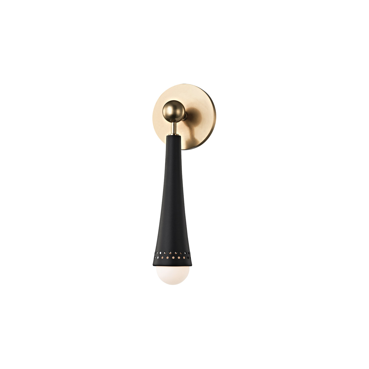 Hudson Valley 2120-AGB Tupelo LED 4.75 inch Aged Brass / Black ADA Wall Sconce Wall Light