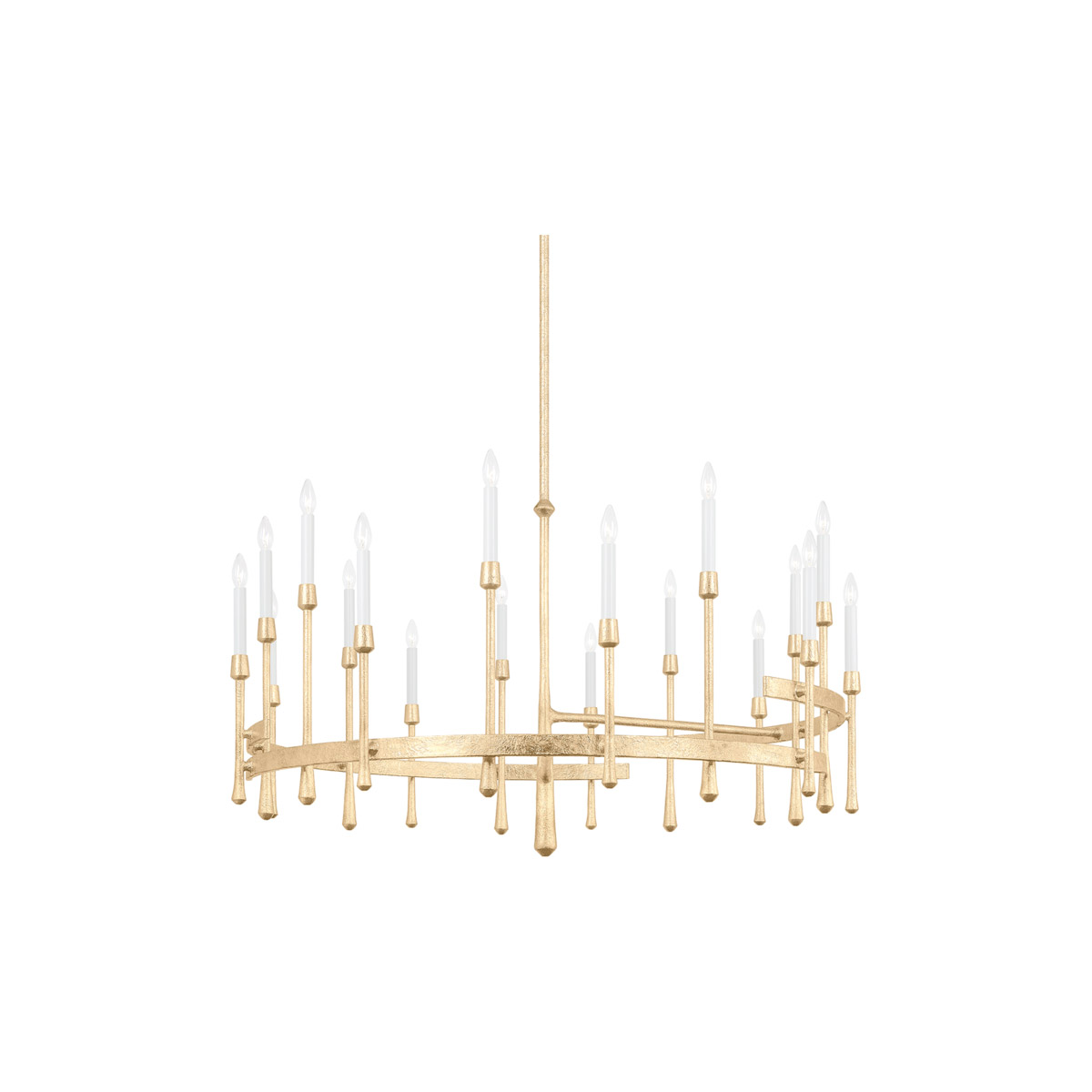 Hudson Valley 2252-VGL Hathaway 18 Light 52 inch Vintage Gold Leaf Chandelier Ceiling Light