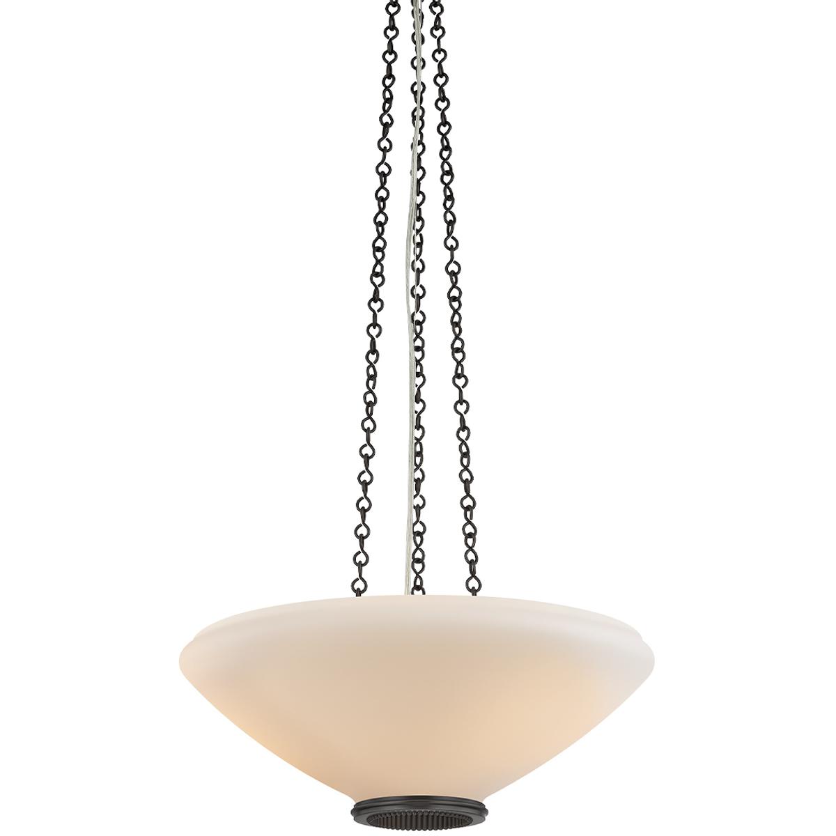 Hudson Valley 2317-DB Awosting 3 Light 17 inch Distressed Bronze Pendant Ceiling Light