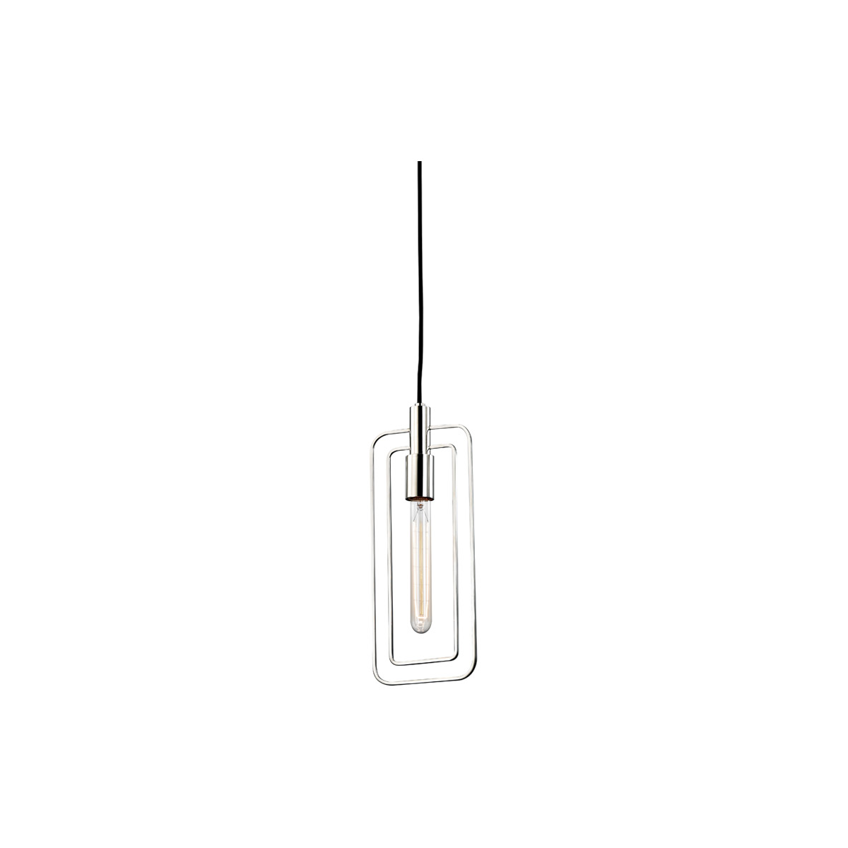 Hudson Valley 3030-PN Masonville 1 Light 6.25 inch Polished Nickel Pendant Ceiling Light
