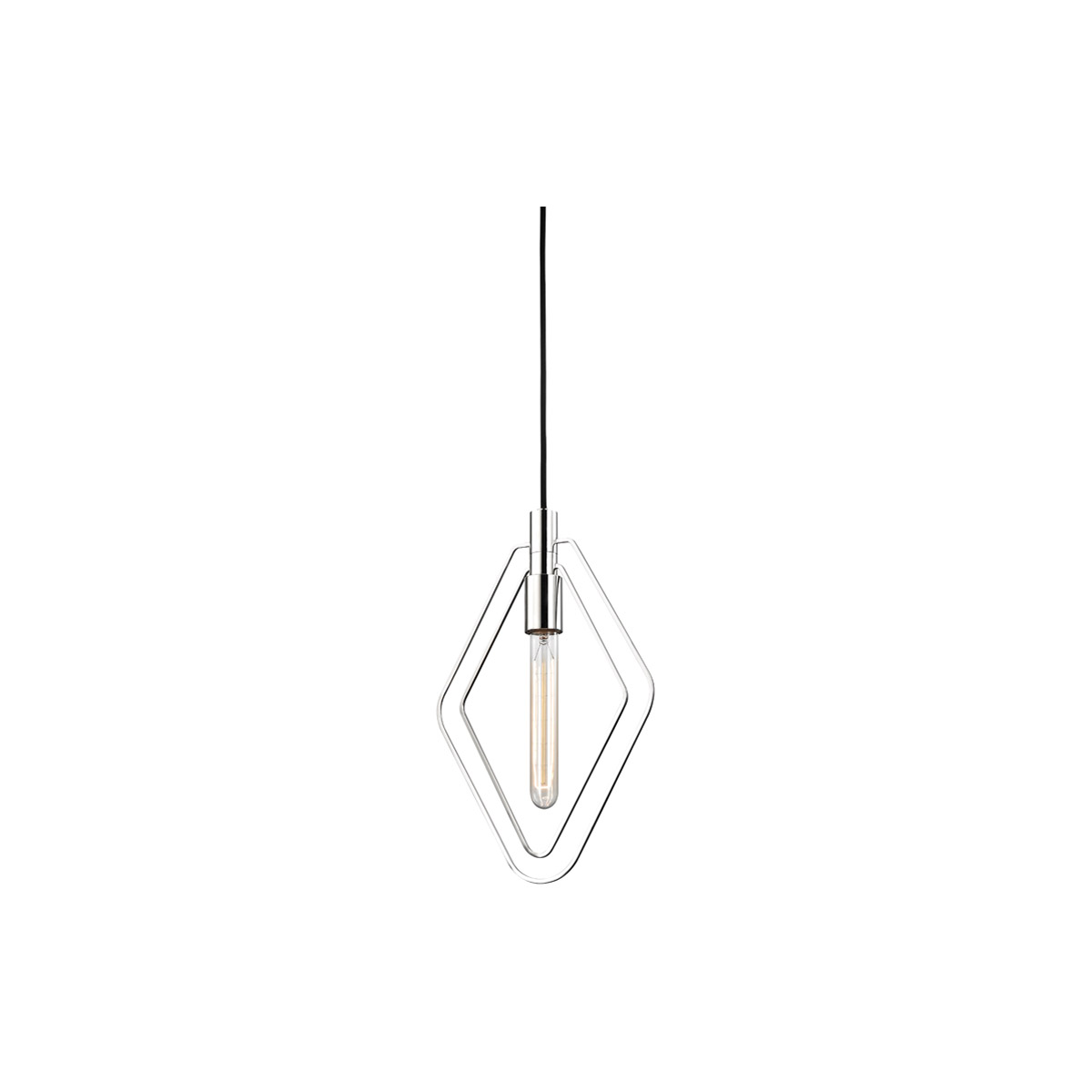 Hudson Valley 3040-PN Masonville 1 Light 9.75 inch Polished Nickel Pendant Ceiling Light