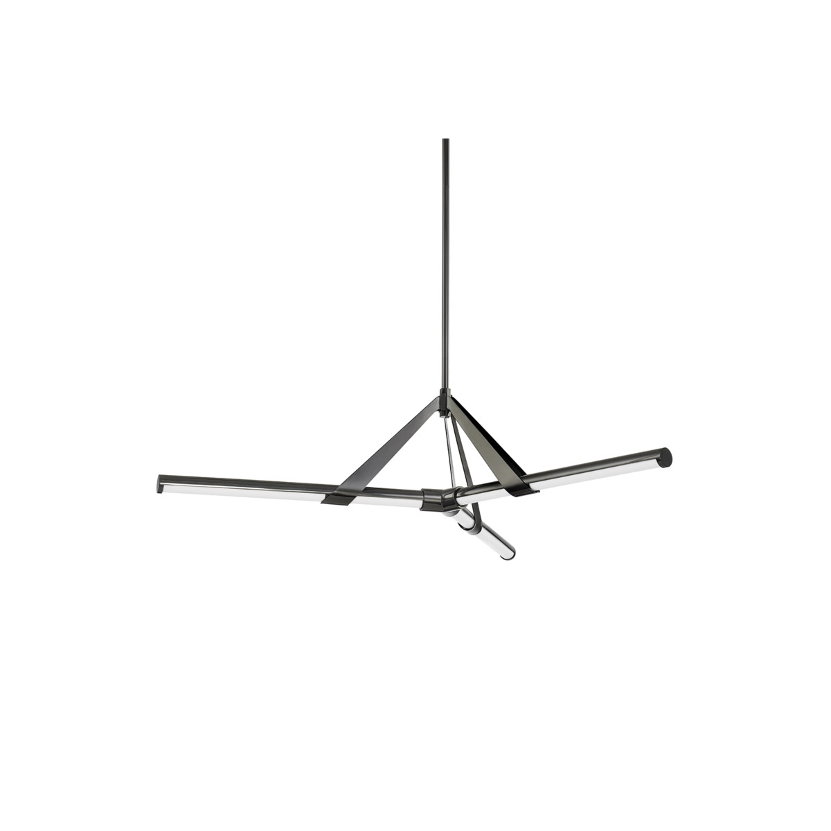 Hudson Valley 3046-BLNK Jonas LED 46 inch Black Nickel Chandelier Ceiling Light