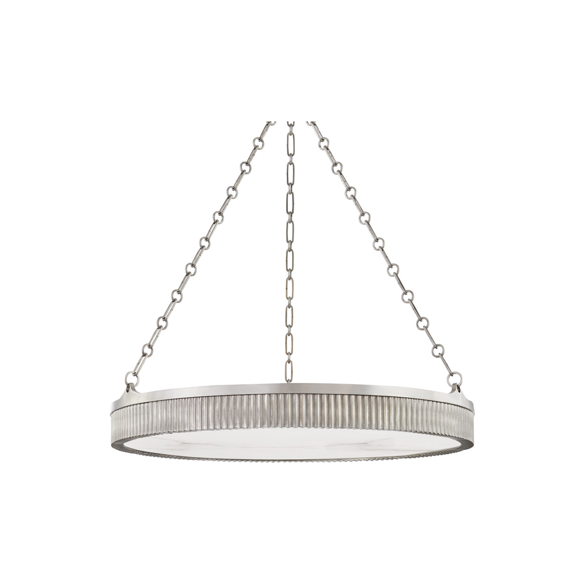 Hudson Valley 532-AN Lynden LED 30 inch Antique Nickel Chandelier Ceiling Light