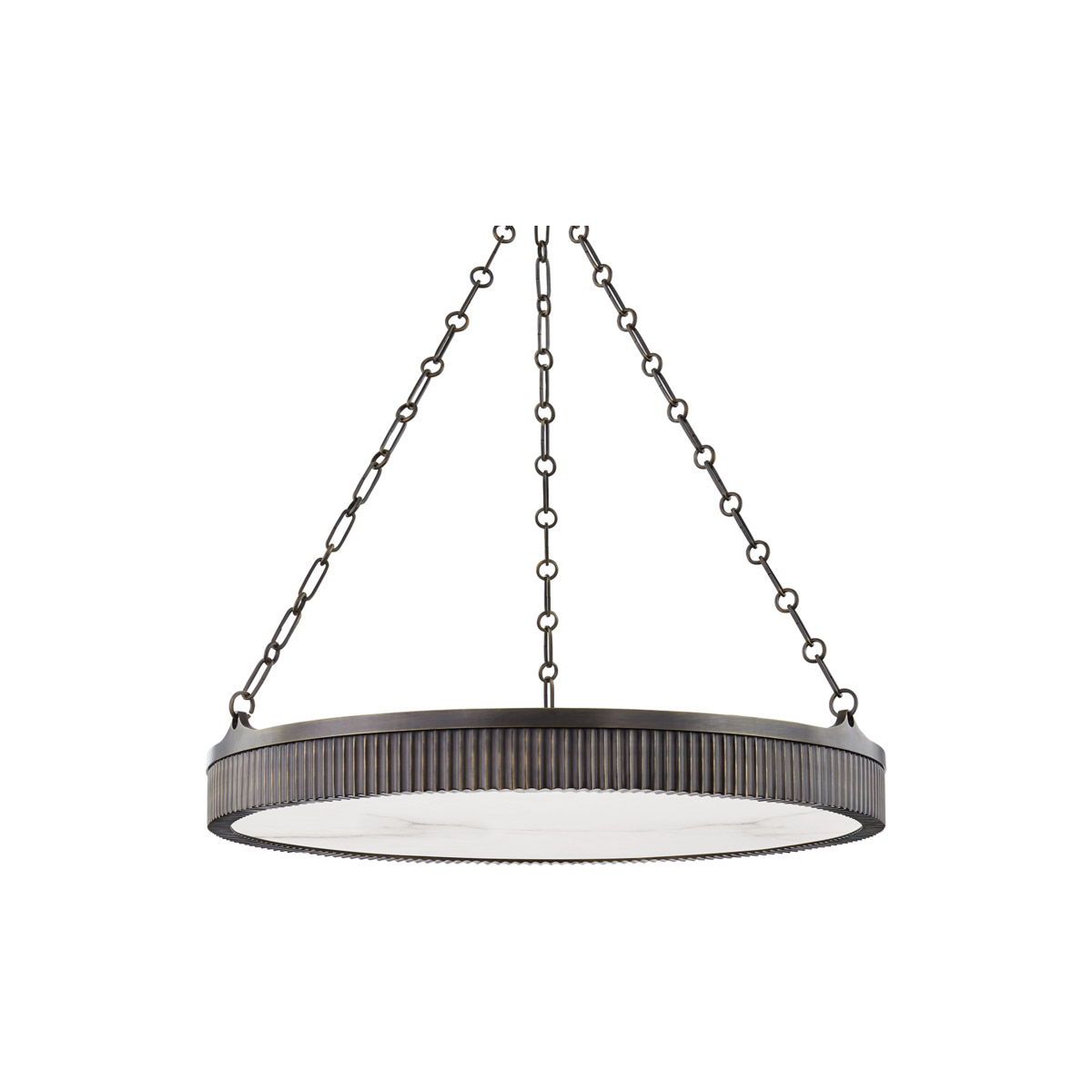Hudson Valley 532-DB Lynden LED 30 inch Distressed Bronze Chandelier Ceiling Light