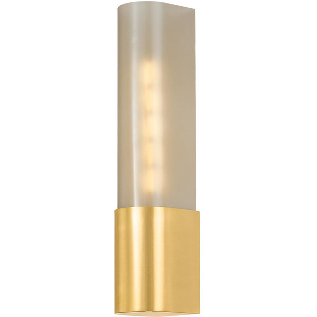 Hudson Valley 6316-AGB Somersville 1 Light 3.25 inch Aged Brass ADA Wall Sconce Wall Light