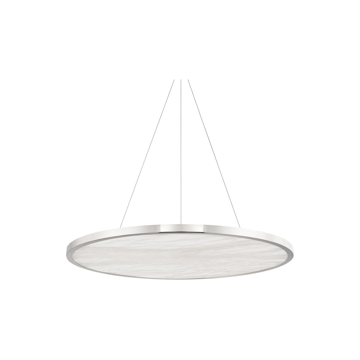 Hudson Valley 6336-PN Eastport LED 36 inch Polished Nickel Pendant Ceiling Light
