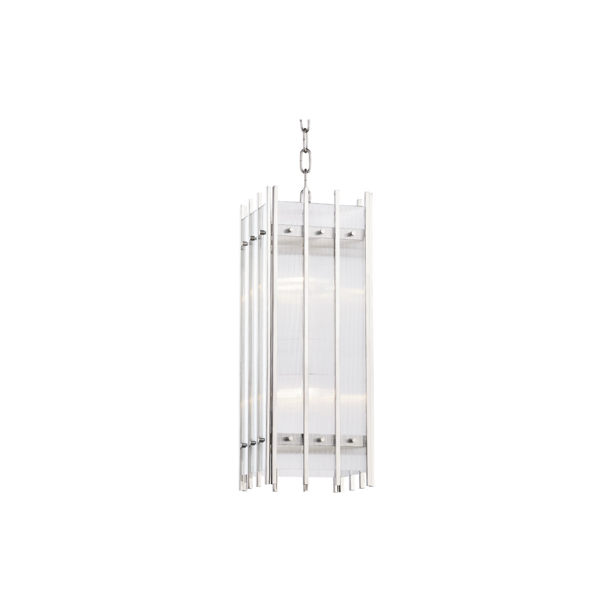Hudson Valley 7508-PN Wooster 4 Light 7.5 inch Polished Nickel Pendant Ceiling Light