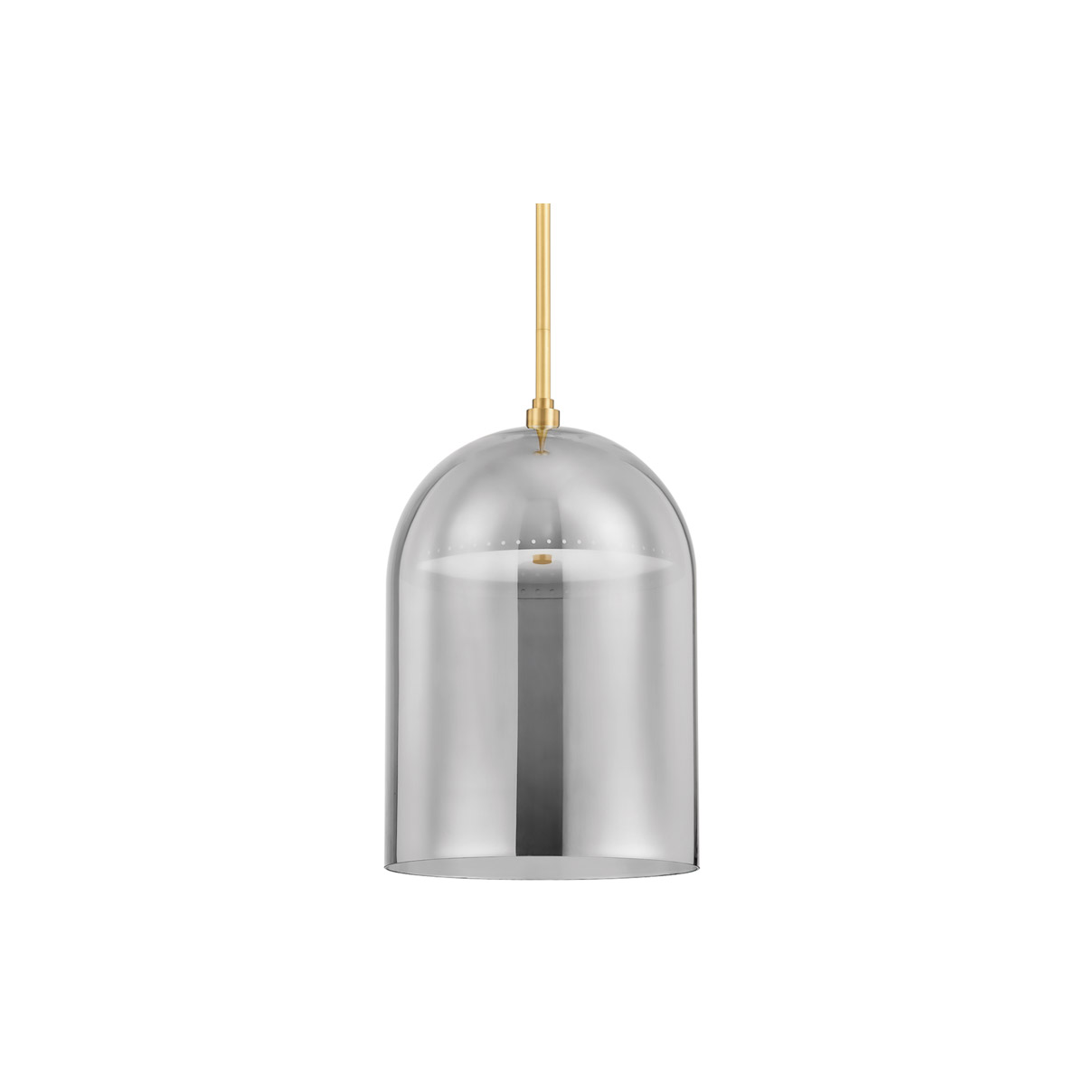 Hudson Valley 8713-AGB Dorval LED 13 inch Aged Brass Pendant Ceiling Light