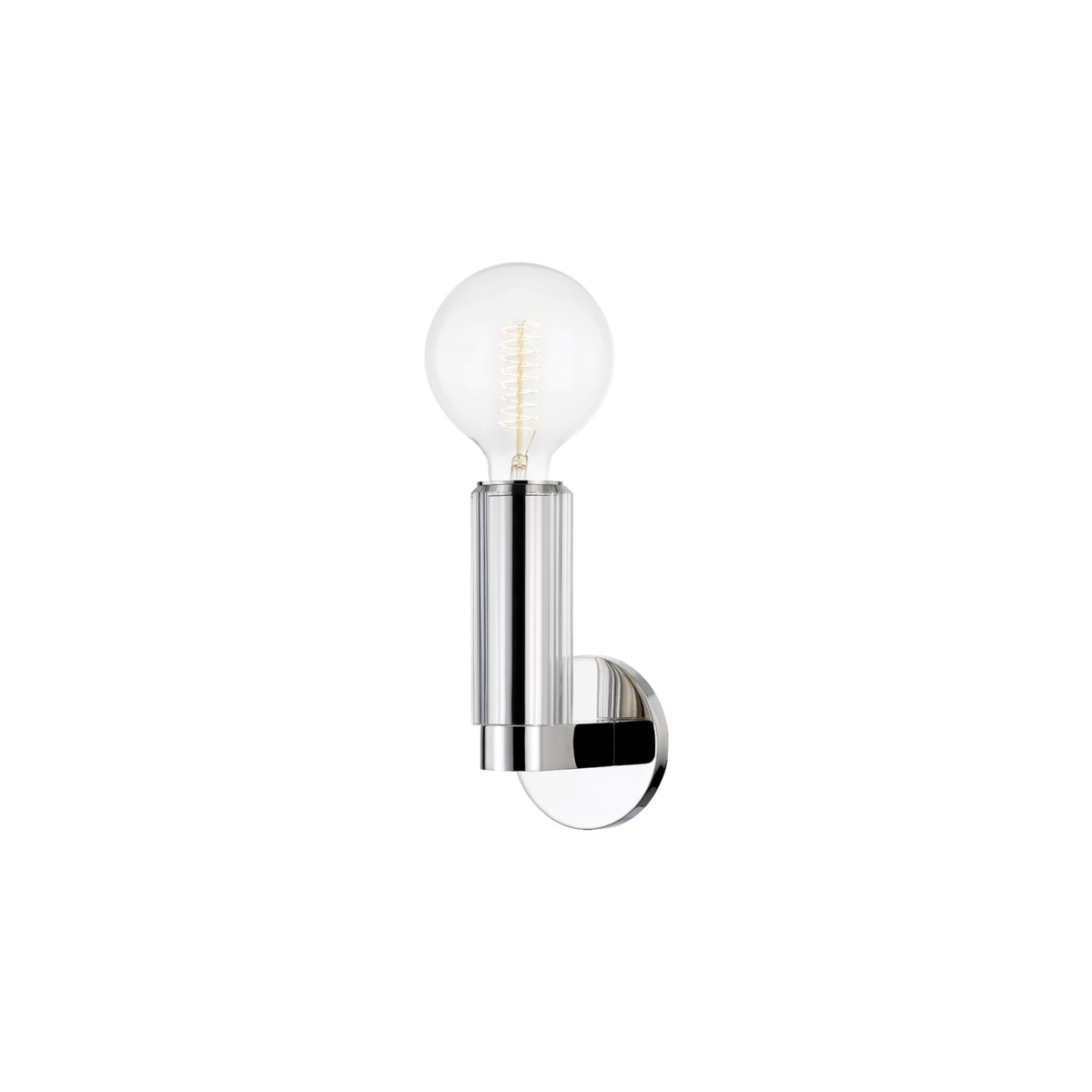 Hudson Valley 9841-PN Gilbert 1 Light 5 inch Polished Nickel Wall Sconce Wall Light