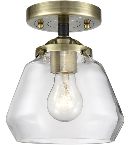 Innovations Lighting 284-1S-BAB-G172-LED Fulton 1 Light Mini Pendant Part of The Nouveau Collection 