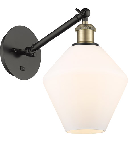 Innovations Lighting 317-1W-BAB-G651-8 Ballston Cindyrella 1 Light 8 inch Black Antique Brass Sconce Wall Light