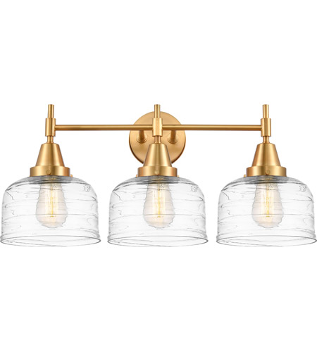Innovations Lighting 447-3W-SG-G713-LED Caden LED 26 inch Satin Gold Bath Vanity Light Wall Light