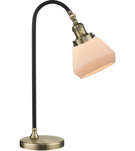 Innovations Lighting 515-1L-BAB-G171 Black Brook 22 inch 100 watt Black and Antique Brass Table Lamp Portable Light