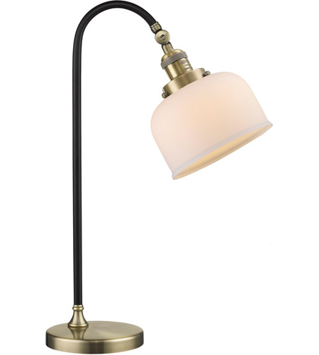 Innovations Lighting 515-1L-BAB-G71-LED Black Brook 22 inch 3 watt Black Antique Brass Lamp Portable Light
