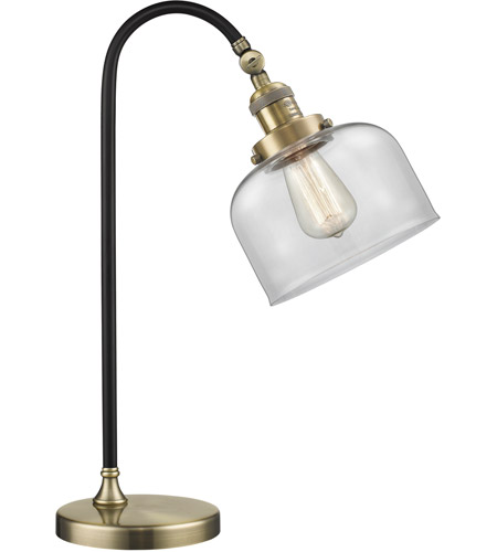 Innovations Lighting 515-1L-BAB-G72-LED Black Brook 22 inch 3 watt Black Antique Brass Lamp Portable Light