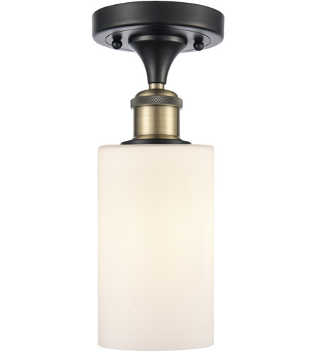 Antique Finish Innovations 516-1S-AB-G802-LED Transitional LED Mini Pendant from Ballston Collection in Brass
