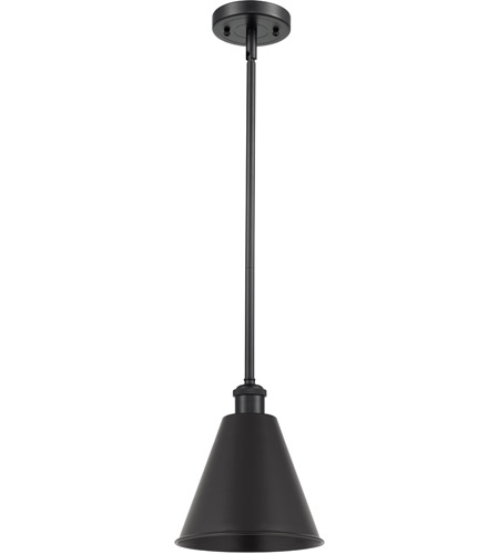 Innovations Lighting 516-1S-BK-MBC-8-BK Ballston Cone 1 Light 8 inch Matte Black Pendant Ceiling Light