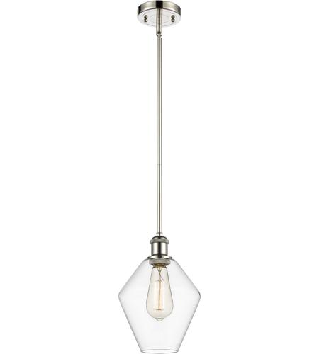 Innovations Lighting 516-1S-PN-G652-8 Ballston Cindyrella 1 Light 8 inch Polished Nickel Mini Pendant Ceiling Light in Incandescent, Clear Glass photo