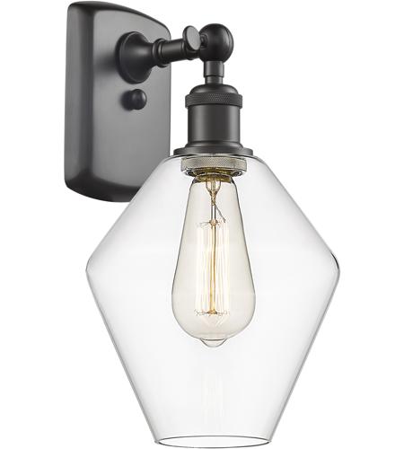 Innovations Lighting 516-1W-OB-G652-8 Ballston Cindyrella 1 Light 8 inch Oil Rubbed Bronze Sconce Wall Light in Incandescent, Clear Glass
