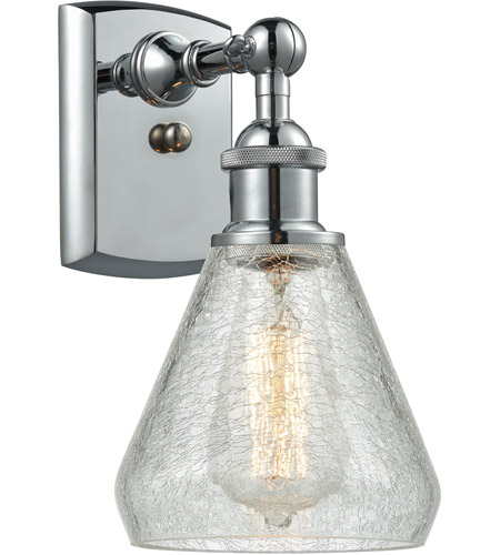 Innovations Lighting 516-1W-PC-G275-LED Ballston Conesus LED 6 inch Polished Chrome Sconce Wall Light, Ballston