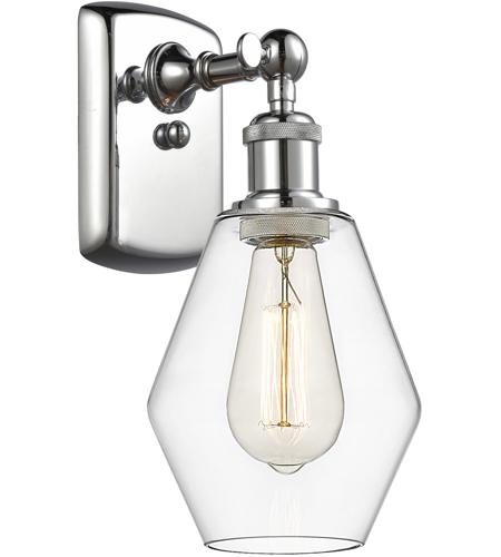 Innovations Lighting 516-1W-PC-G652-6 Ballston Cindyrella 1 Light 6 inch Polished Chrome Sconce Wall Light in Incandescent, Clear Glass