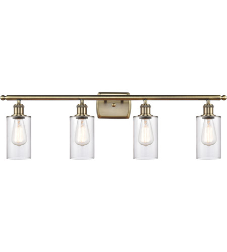 Innovations Lighting 516-1W-AC-G802 Clymer Wall Sconce Antique Copper 