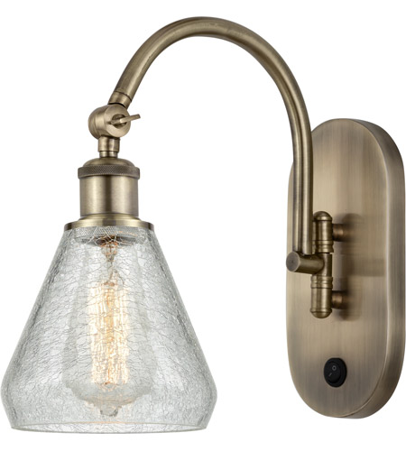 Innovations Lighting 518-1W-AB-G275-LED Ballston Conesus LED 6 inch Antique Brass Sconce Wall Light