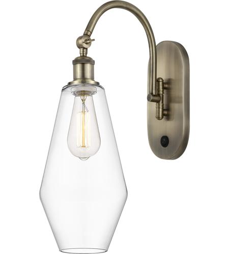 Innovations Lighting 518-1W-AB-G652-7 Ballston Cindyrella 1 Light 7 inch Antique Brass Sconce Wall Light in Incandescent, Clear Glass