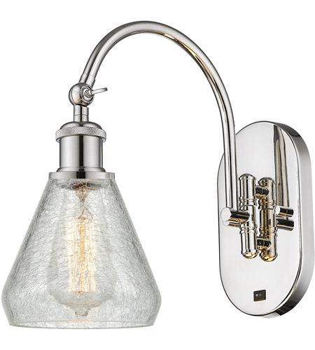 Innovations Lighting 518-1W-PN-G275-LED Ballston Conesus LED 6 inch Polished Nickel Sconce Wall Light