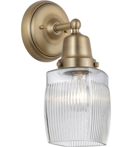 Innovations Lighting 623-1W-BB-G302 Aditi Colton 1 Light 6 inch Brushed Brass Sconce Wall Light