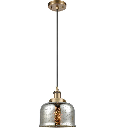 Innovations 916-1S-PC-G71 Transitional One Light Mini Pendant from Ballston Collection in Chrome Finish, 
