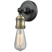 Innovations Lighting 202-BAB-ADA Bare Bulb 1 Light 5 inch Black Antique Brass ADA Sconce Wall Light photo thumbnail