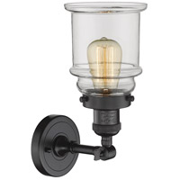 Innovations Lighting 203-OB-G182-LED Franklin Restoration Canton LED 7 inch Oil Rubbed Bronze Sconce Wall Light in Clear Glass, Franklin Restoration alternative photo thumbnail