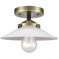 Innovations Lighting 284-1W-SN-G1-LED Halophane 1 Light Sconce Part of The Nouveau Collection