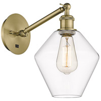 Innovations Lighting 317-1W-AB-G652-8 Ballston Cindyrella 1 Light 8 inch Antique Brass Sconce Wall Light thumb