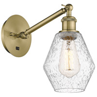 Innovations Lighting 317-1W-AB-G654-6-LED Ballston Cindyrella LED 6 inch Antique Brass Sconce Wall Light thumb