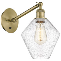 Innovations Lighting 317-1W-AB-G654-8-LED Ballston Cindyrella LED 8 inch Antique Brass Sconce Wall Light thumb