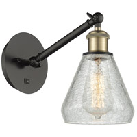 Innovations Lighting 317-1W-BAB-G275 Ballston Conesus 1 Light 6 inch Black Antique Brass Sconce Wall Light thumb