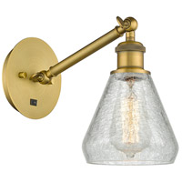 Innovations Lighting 317-1W-BB-G275-LED Ballston Conesus LED 6 inch Brushed Brass Sconce Wall Light thumb