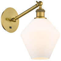 Innovations Lighting 317-1W-BB-G651-8-LED Ballston Cindyrella LED 8 inch Brushed Brass Sconce Wall Light thumb
