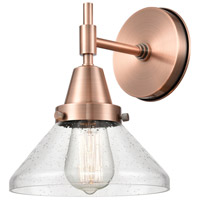 Innovations Lighting 447-1W-AC-G4474 Caden 1 Light 8 inch Antique Copper Sconce Wall Light thumb